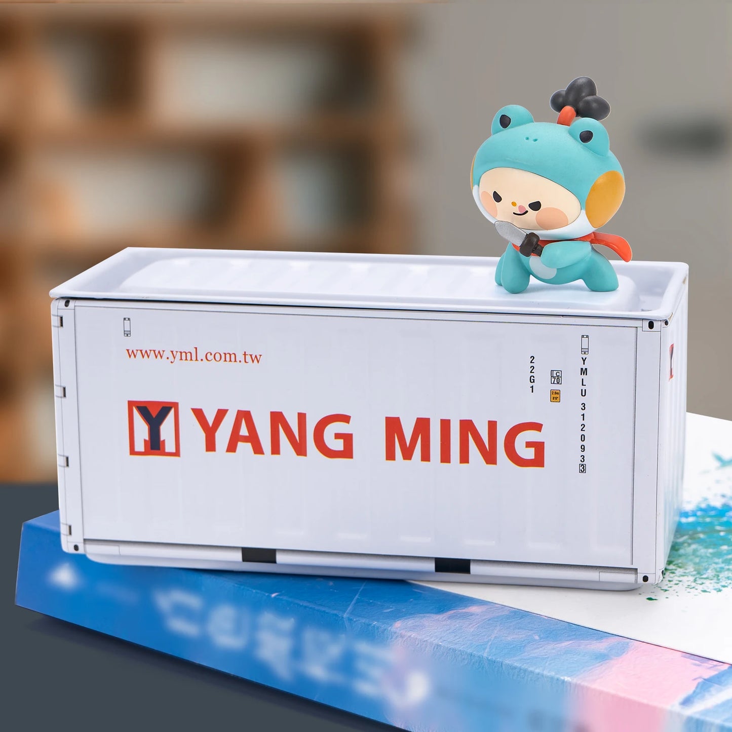 Mini Metal Storage Box Decorative Desktop Organizer