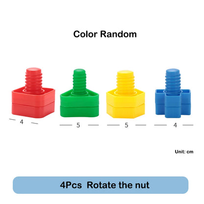 Busy Board Accessories DIY Montessori Wooden Lock Set