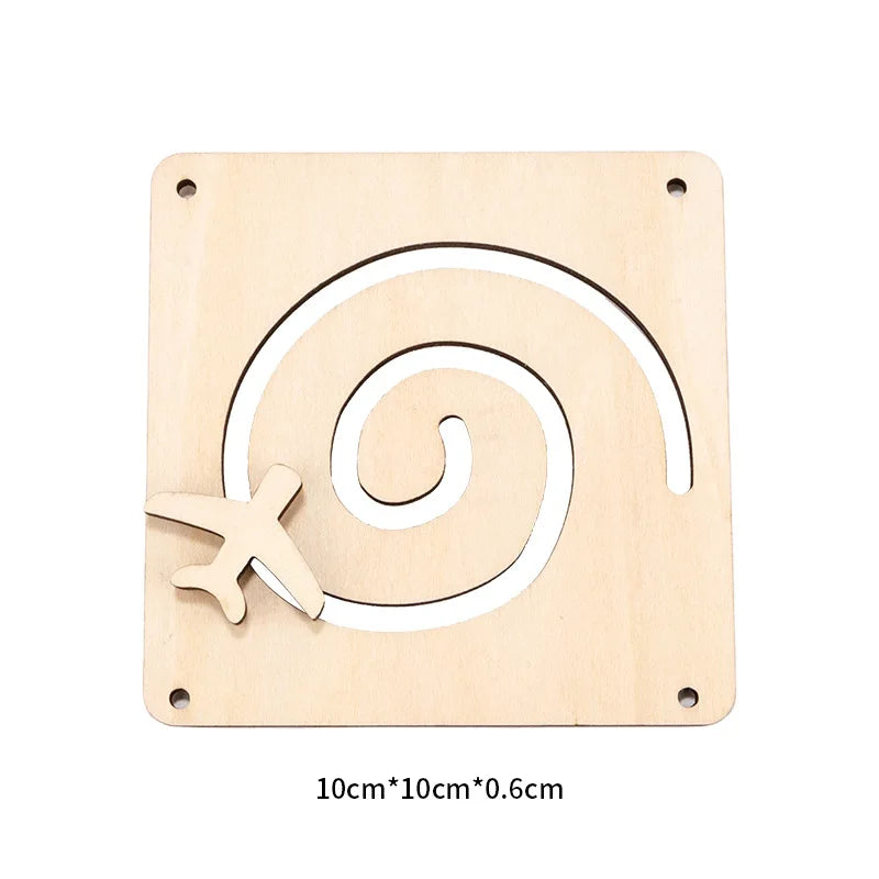 Busy Board Accessories DIY Montessori Wooden Lock Set