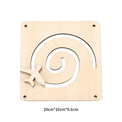 Busy Board Accessories DIY Montessori Wooden Lock Set