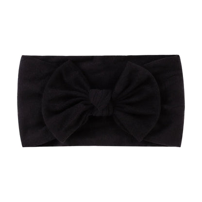 Baby Flower Headband Soft Nylon Newborn Hairband