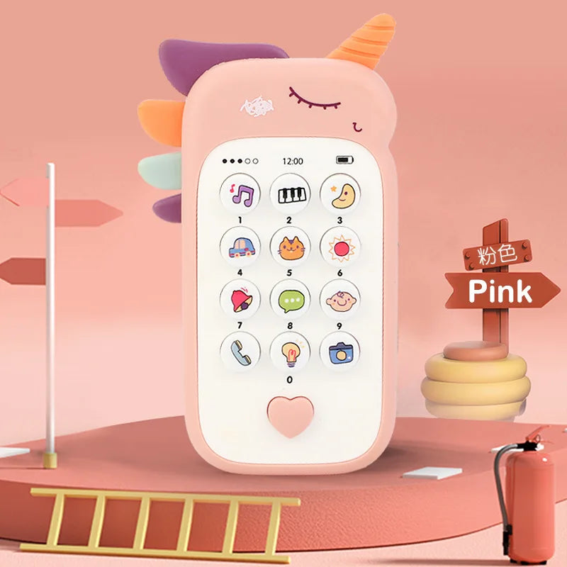 Baby Phone Toy with Music & Sounds for Kids