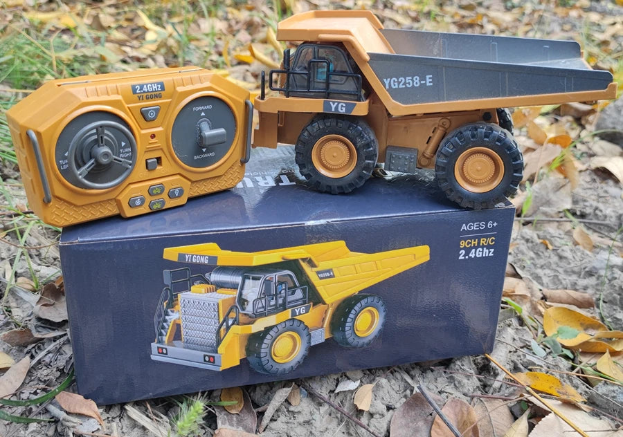 4WD RC Excavator Dump Truck Bulldozer 1:20 Remote Control Toy
