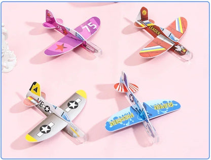 Foam Glider Airplane Toys DIY Party Favor Pack 20-100PCS