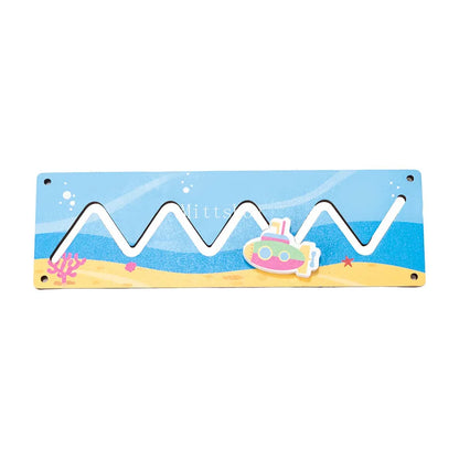 Montessori Busy Board Wooden Sensory Learning Toy