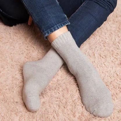 Merino Wool Socks Thick Thermal Winter Crew Socks