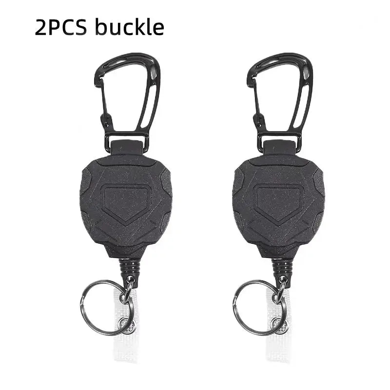 Retractable Badge Holder with ID Card Holder Case Clip
