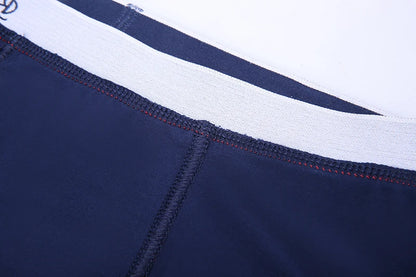 Men's Cotton Boxer Shorts 4PCS Soft Stretch Underwear Set