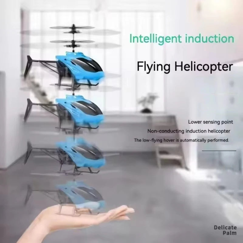 Rechargeable Mini RC Helicopter – Remote Control Flying Toy