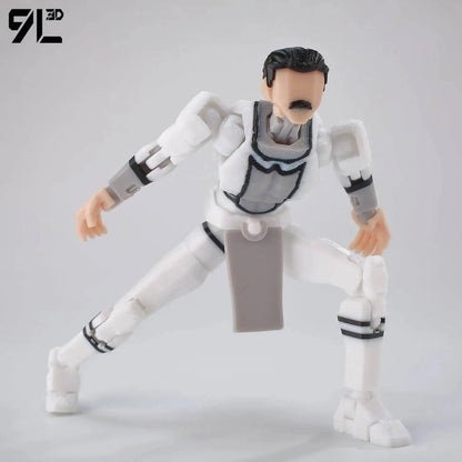 13cm Articulated Action Figure 3D Printed Collectible Model Toy