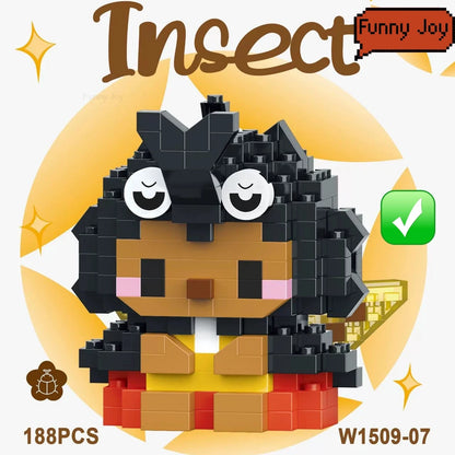 Insect Building Blocks – 3D Animal Model Set