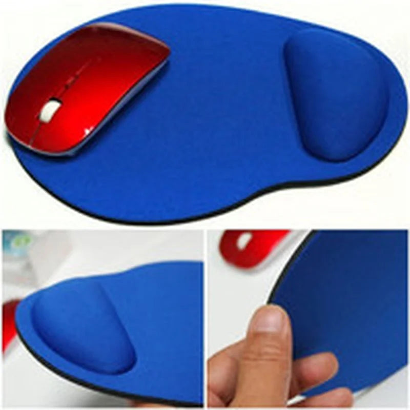 Wrist Rest Mouse Pad – Soft EVA PU Computer & Gaming Desk Pad