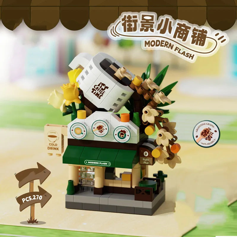 Street View Building Blocks – Mini Shop Set