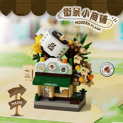 Street View Building Blocks – Mini Shop Set