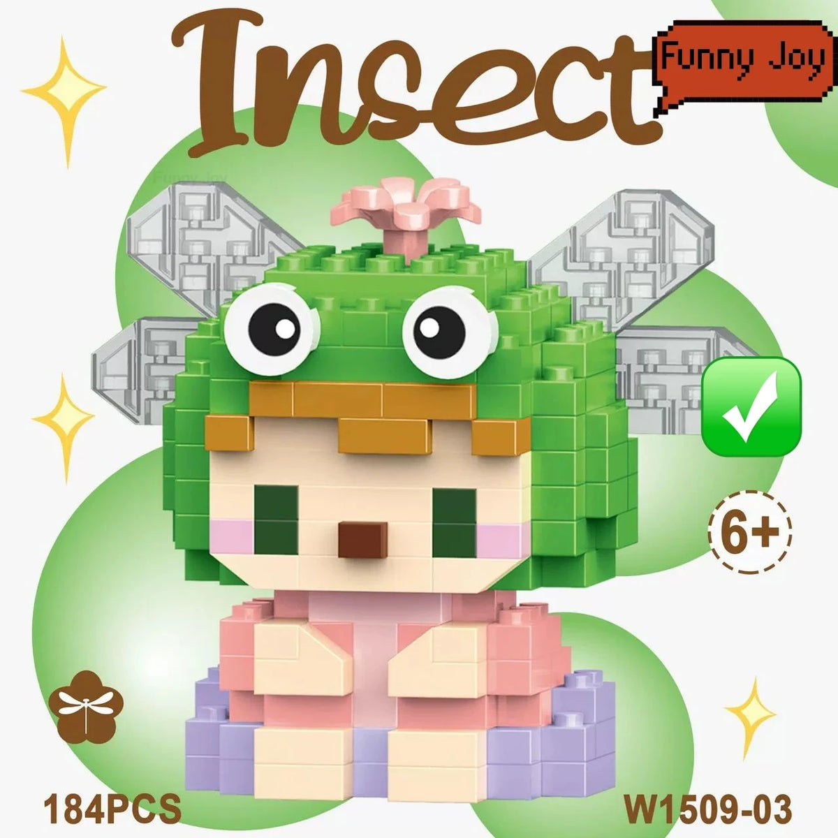 Insect Building Blocks – 3D Animal Model Set
