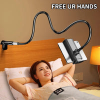 Adjustable Mobile Phone & Tablet Stand – Flexible Bedside & Desktop Holder