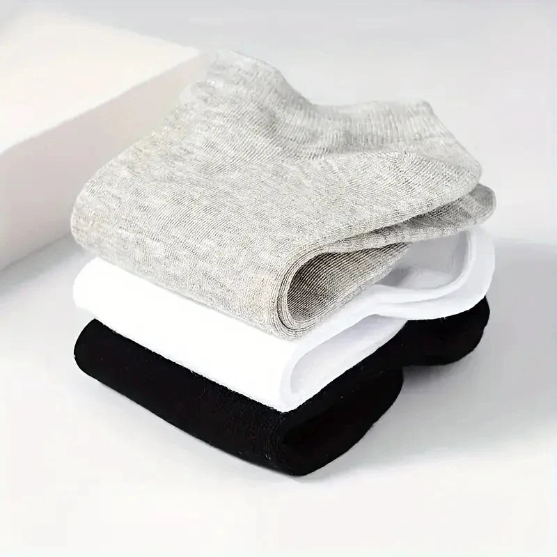 Ankle Socks 5 Pack Breathable Low Cut Unisex Socks
