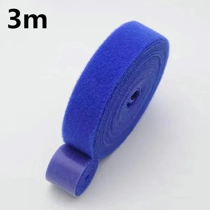 1/5M Cable Organizer Tape – Reusable Wire Winder & Cord Management Tie