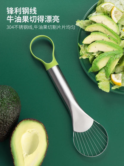 Avocado Knife Gadget – Stainless Steel Fruit & Vegetable Cutter