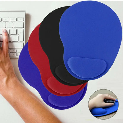 Ergonomic Wrist Rest Mouse Pad – Memory Foam Wrist Support for PC & Laptop