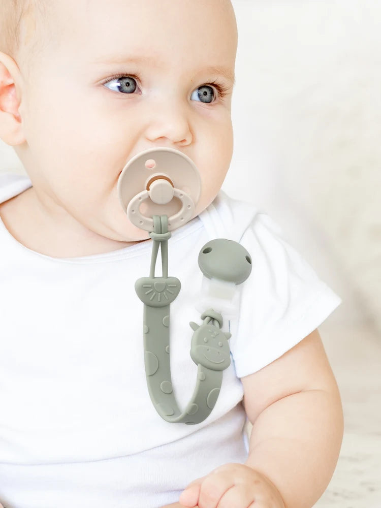 Silicone Pacifier Clip BPA Free Baby Pacifier Holder