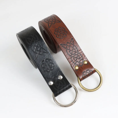 1/3PCS UYEE Medieval Belt Steam Leather Belt  Halloween Cosplay Role-playing Personalized Costume Belt