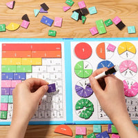 Magnetic Fraction Learning Book for Kids