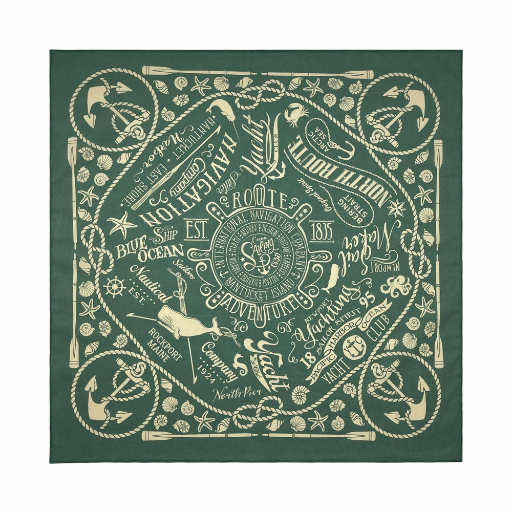 Cotton Bandana Scarf Skull Paisley Hip Hop Headband