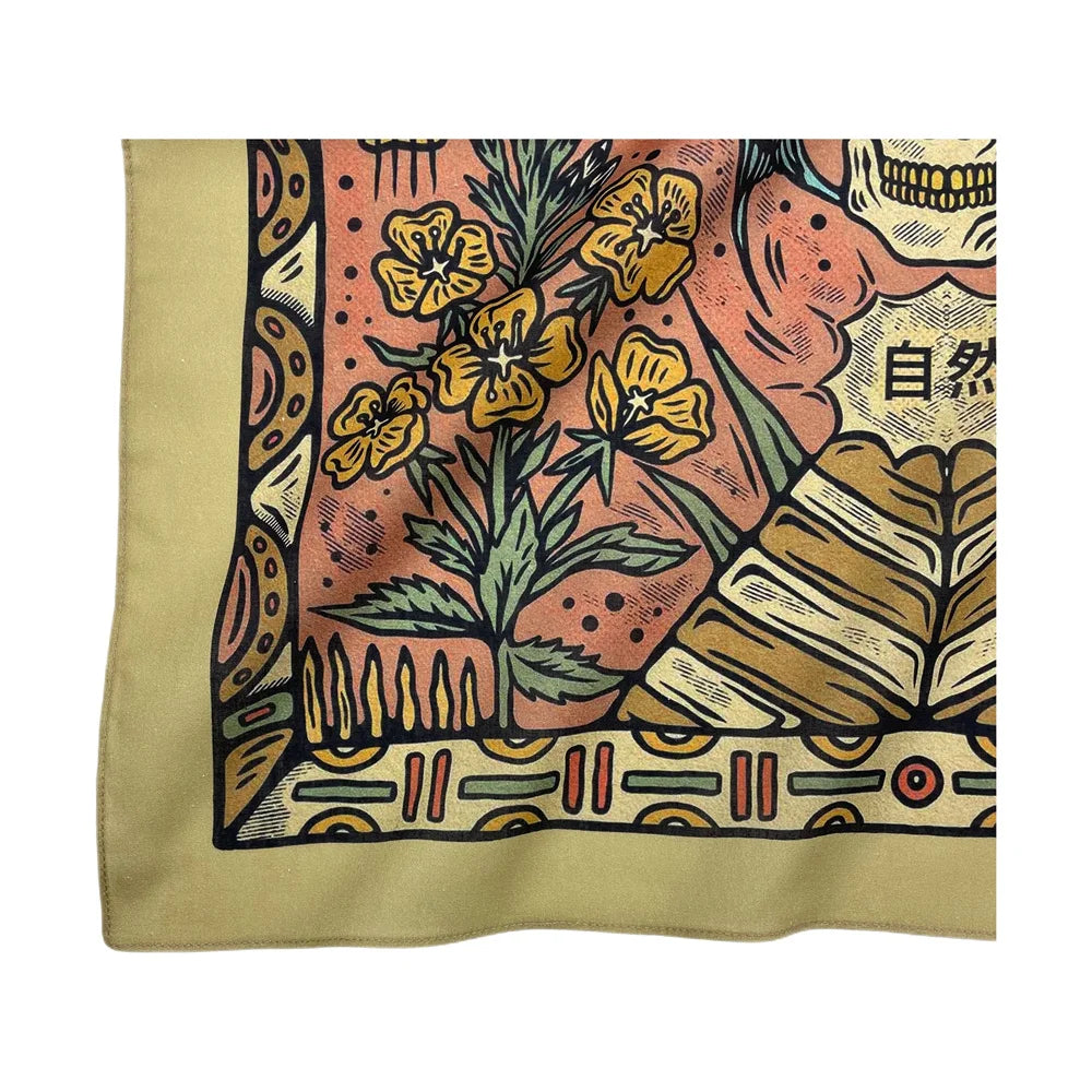Cotton Bandana Scarf Skull Paisley Hip Hop Headband