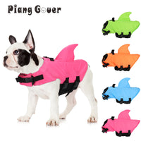 Dog Life Vest – Shark Dog Swimming Suit for Small & Medium Dogs