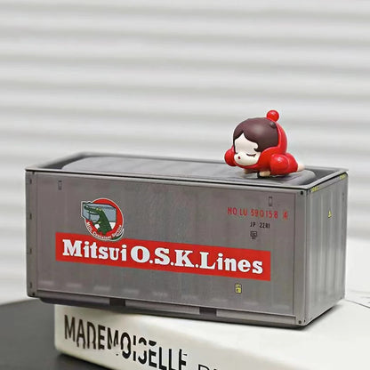 Mini Metal Storage Box Decorative Desktop Organizer