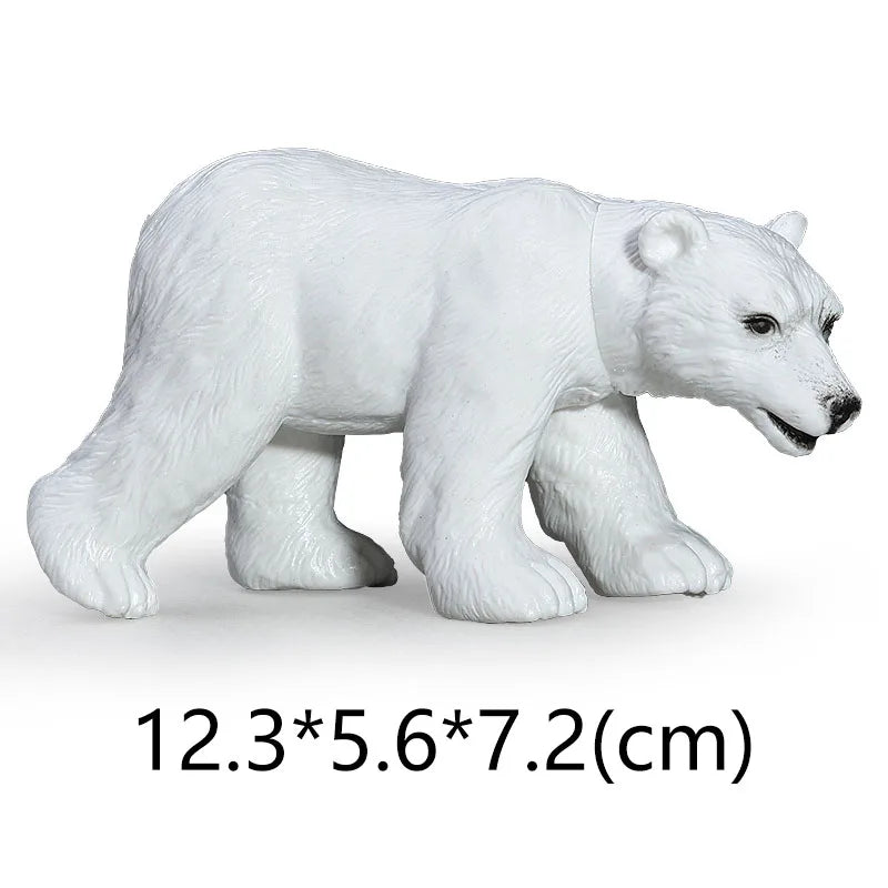 Wild Animal Figurines Set Realistic Zoo Figures for Kids Toy