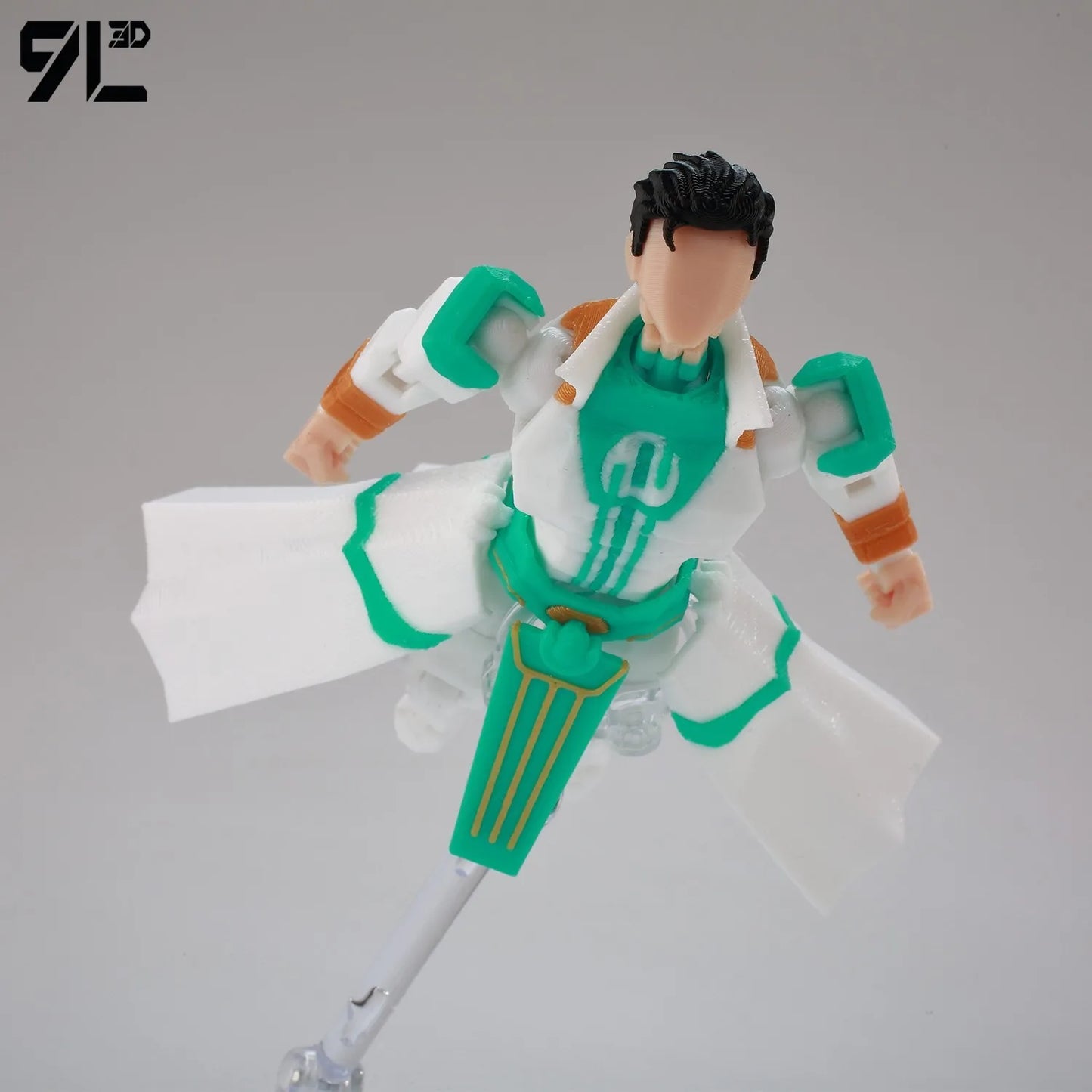 Invincible Boy Action Figure 14cm 3D Printed Multi Jointed Model