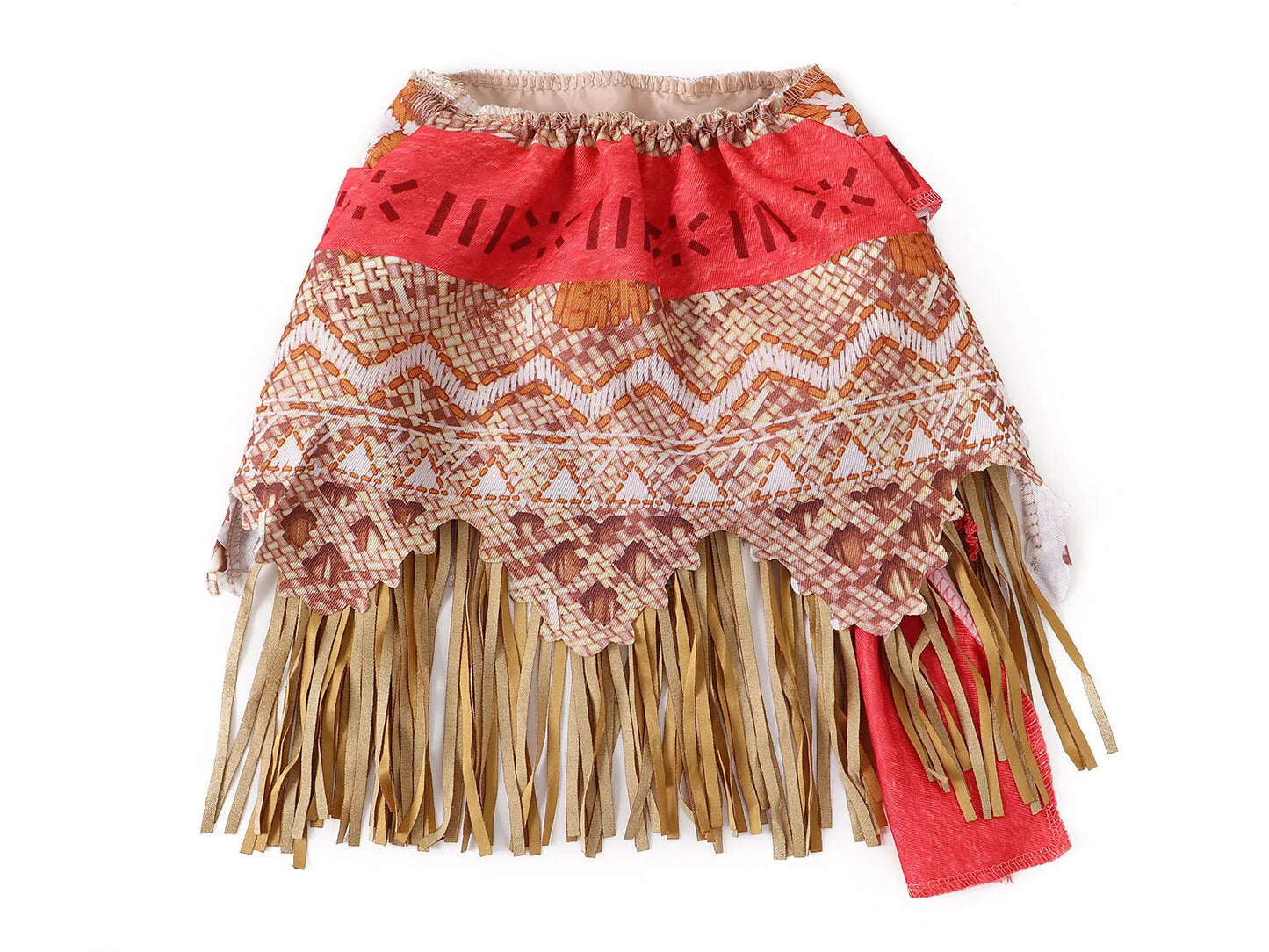 Moana Princess Costume Two Piece Vaiana Dress for Girls