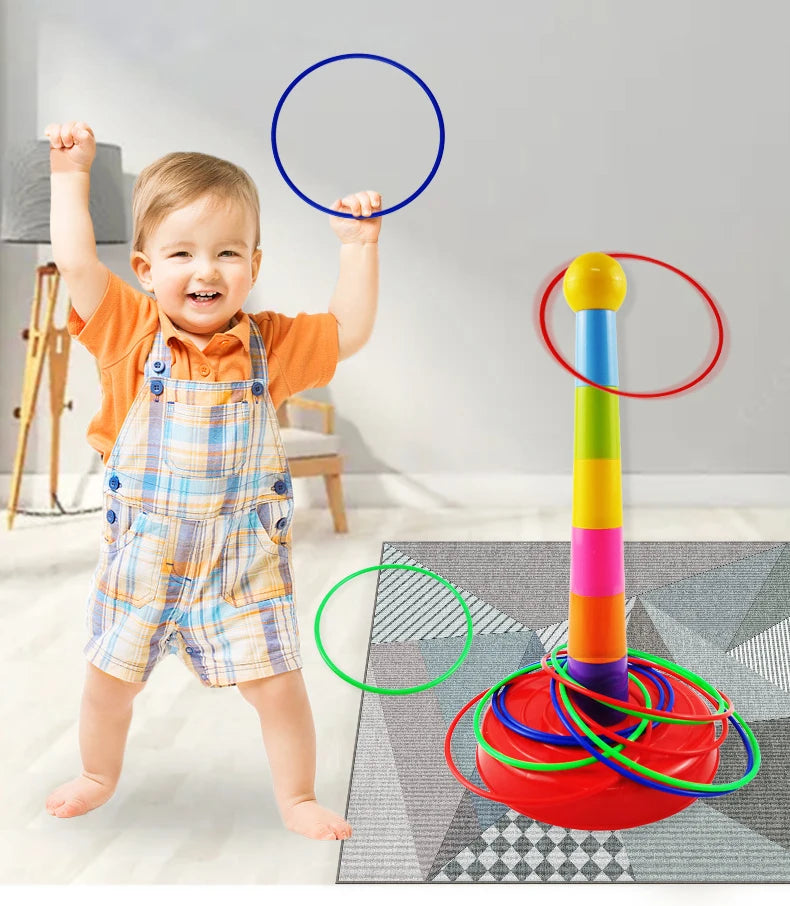 A fun two-in-one activity for indoor play, outdoor games, and family interaction.