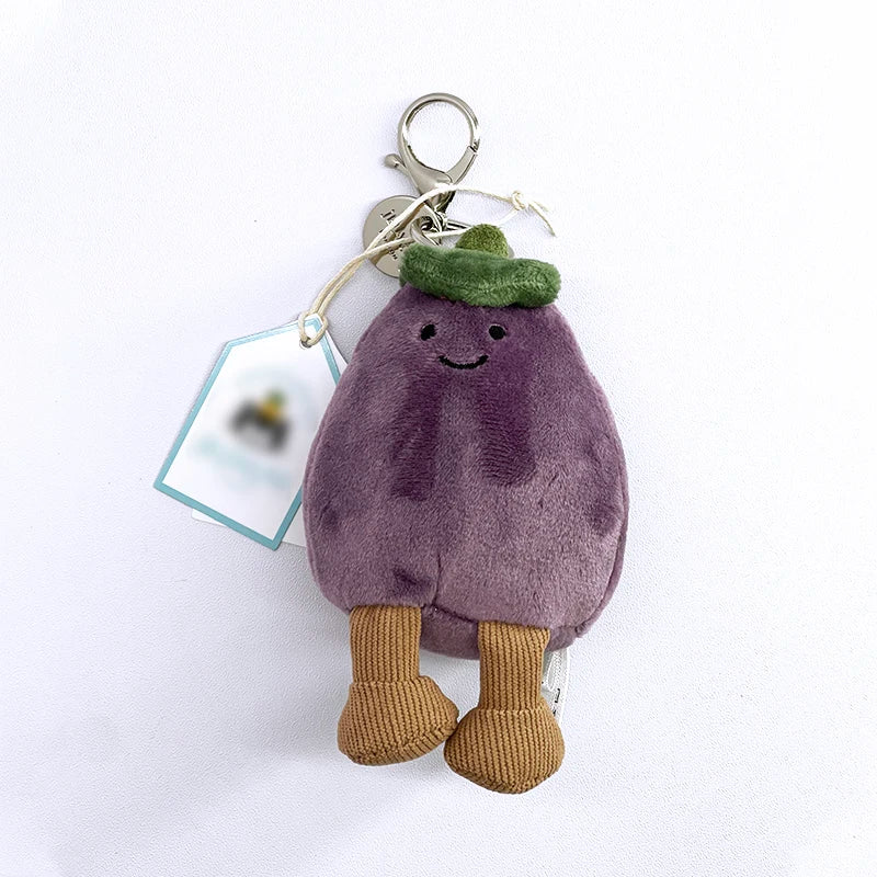 Cute Plush Keychain Soft Animal Bag Charm Pendant