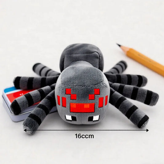 16cm Spider Plush Toy – Soft Stuffed Animal Doll for Kids