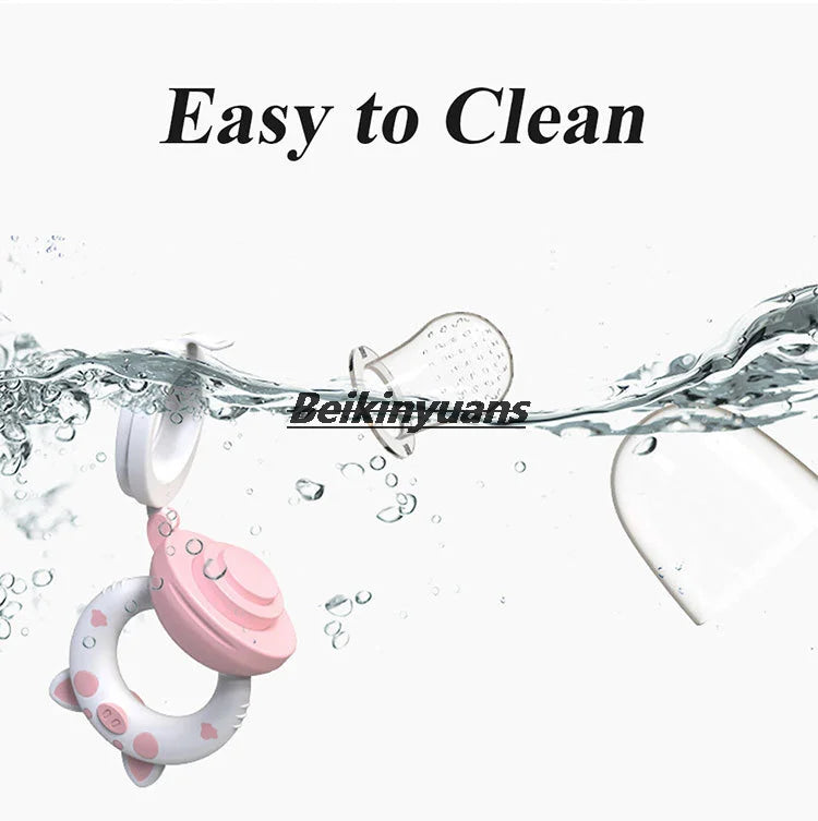 Baby Fruit Feeder Pacifier Silicone Teething Feeder