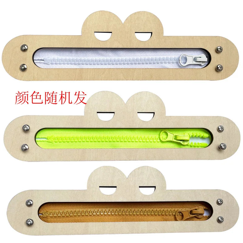 Montessori Busy Board Wooden Sensory Learning Toy