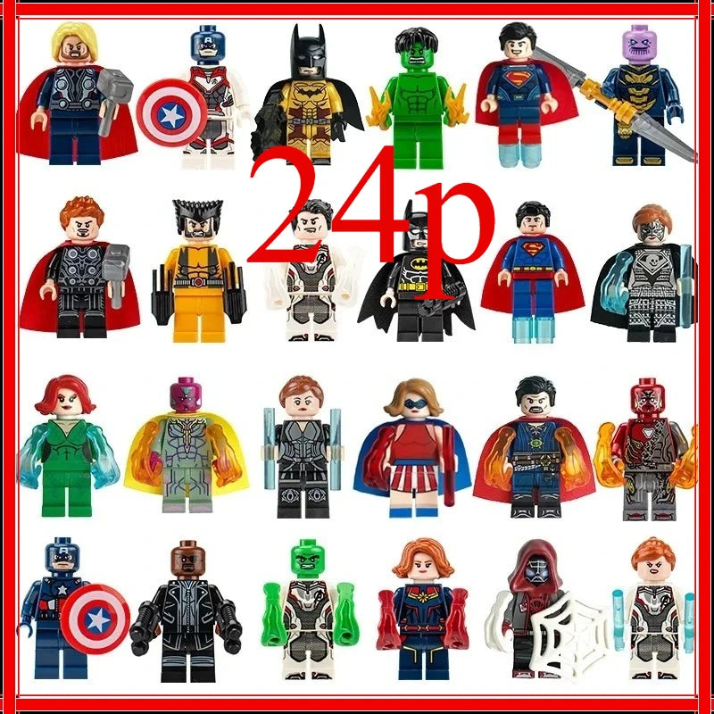 League of Legends Building Blocks Mini Figure Character Model Toy
