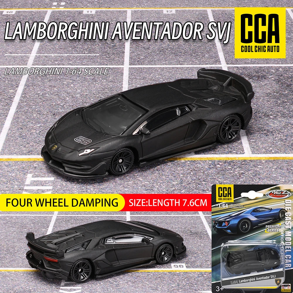 Diecast Model Car 1:64 Scale Alloy Mini Collectible Car