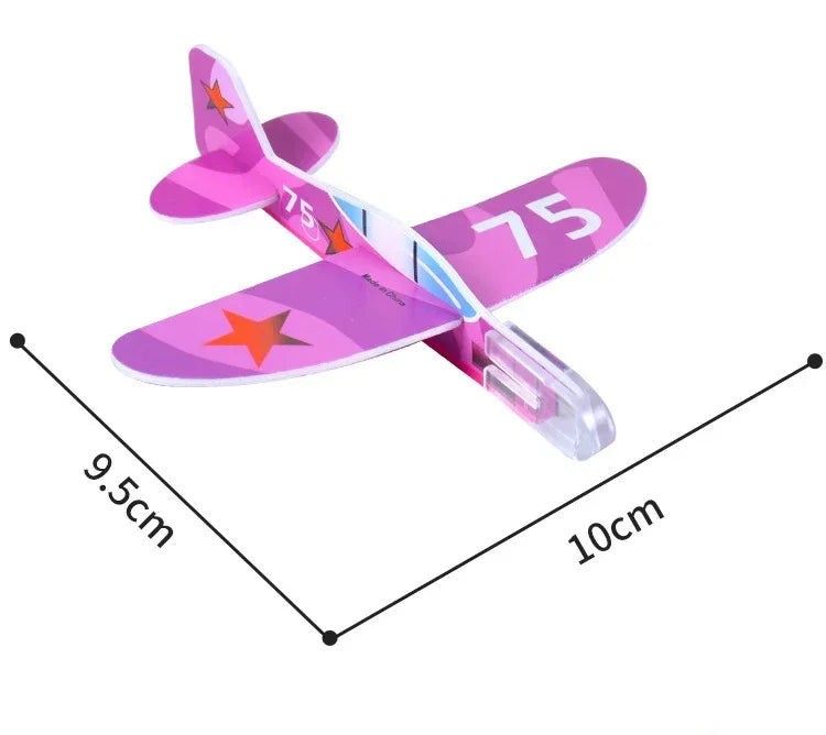 Foam Glider Airplane Toys DIY Party Favor Pack 20-100PCS