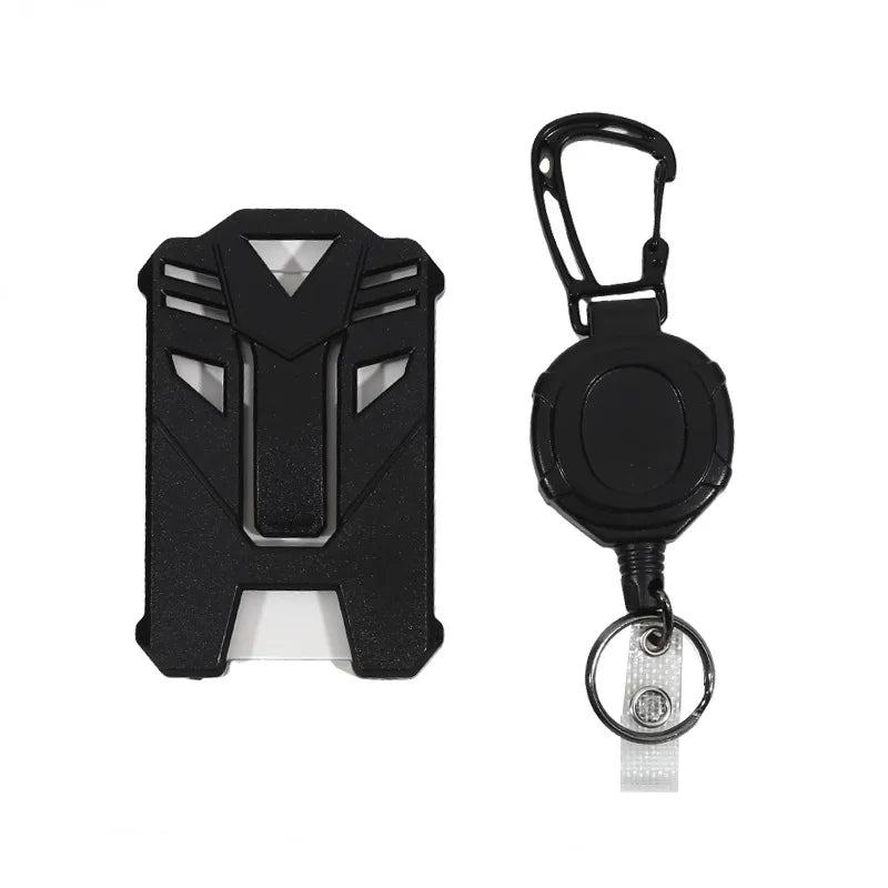 Retractable Badge Holder with ID Card Holder Case Clip