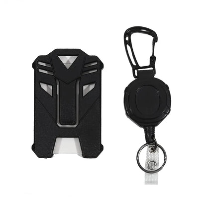 Retractable Badge Holder with ID Card Holder Case Clip