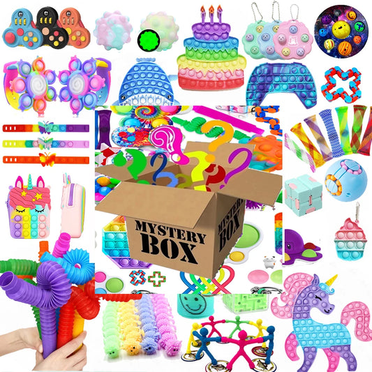 Mystery Fidget Toy Pack – Surprise Sensory Toy Bundle