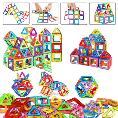 Magnetic Building Blocks STEM Educational Construction Toys