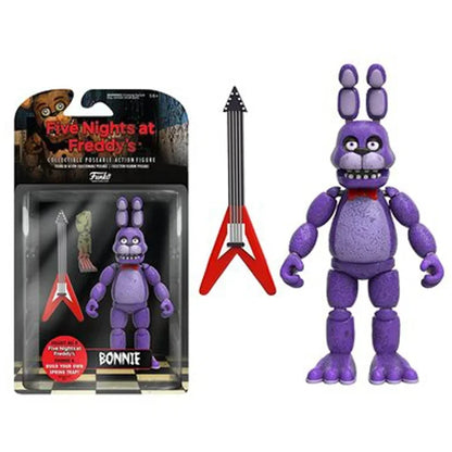 14cm Horror Bear Action Figure Movable PVC Collectible Toy