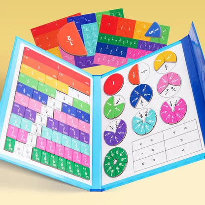 Magnetic Fraction Learning Book for Kids