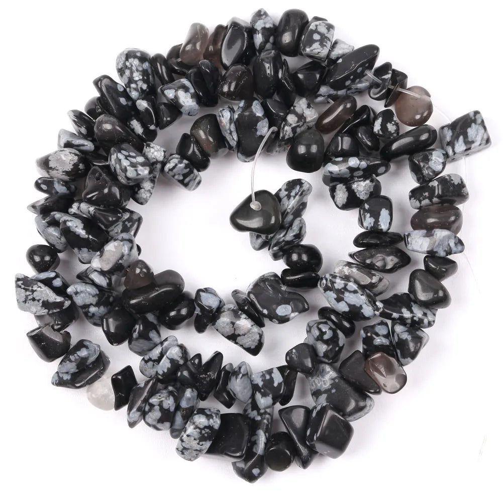 Natural Stone Chip Beads Irregular Gemstone Beads 15 Inch Strand