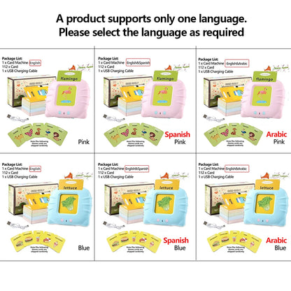 Talking Flash Cards Educational Audio Learning Toy